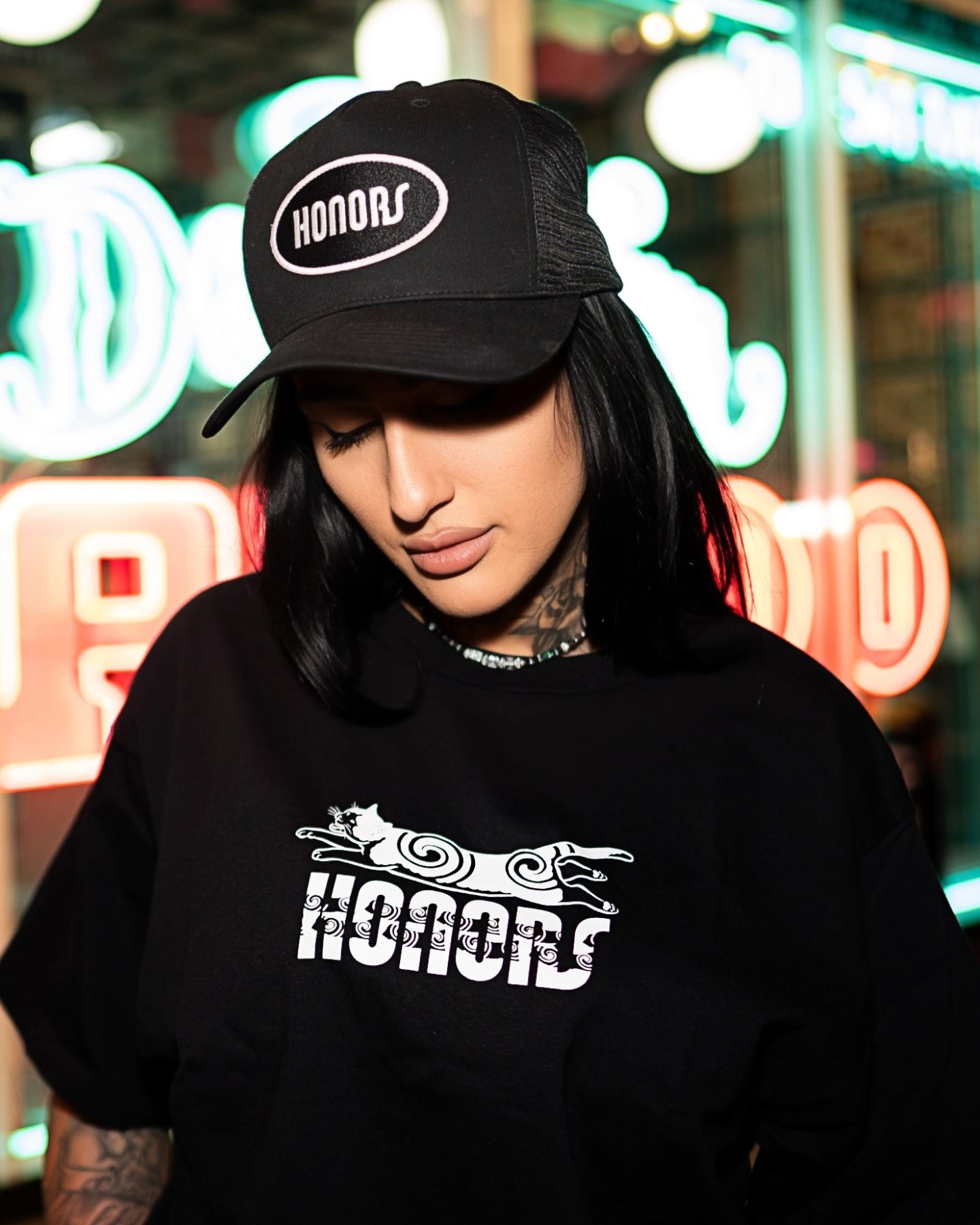Honors x MMC Swirl Tee - Black