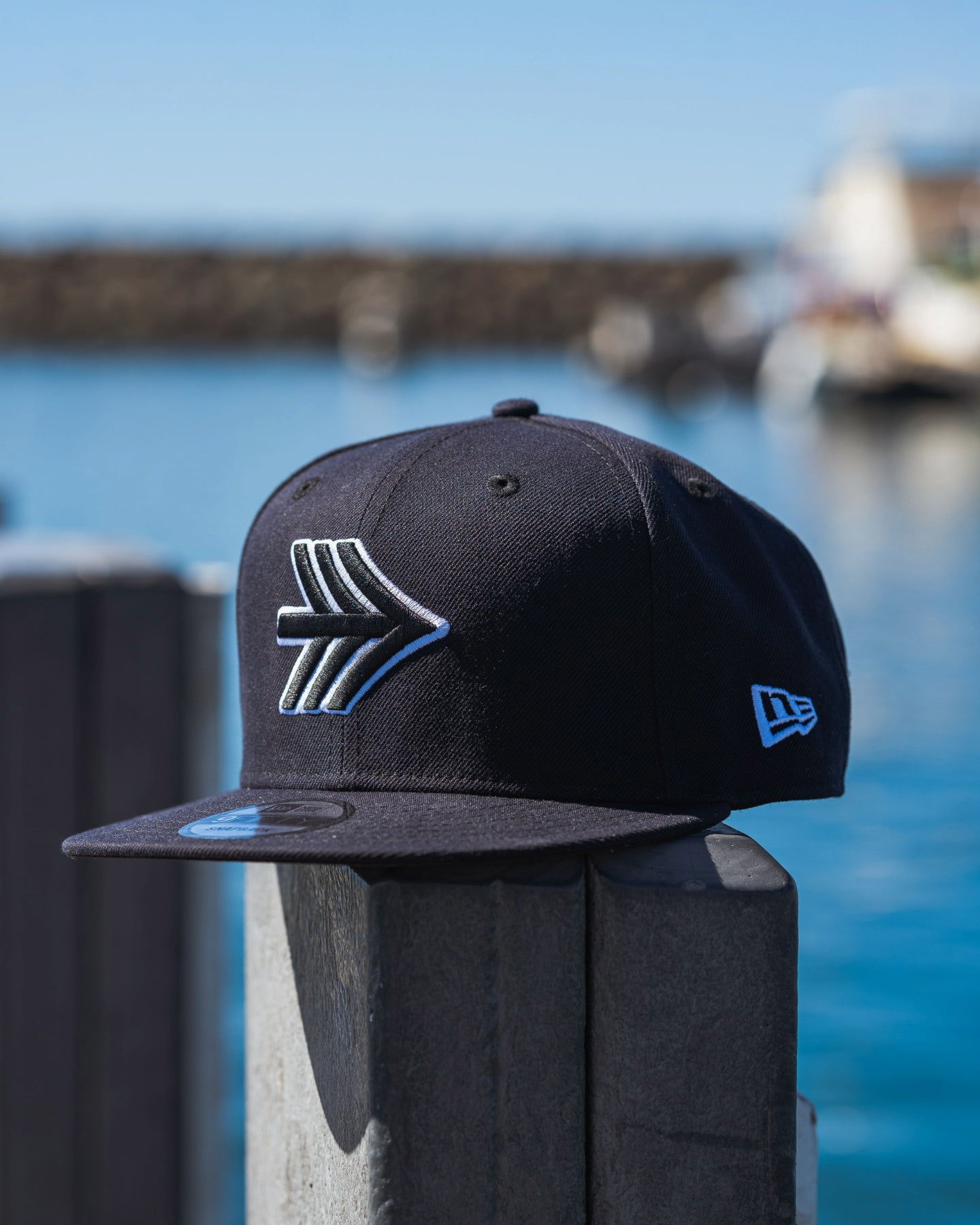 HONORS X NEW ERA THREE POINT SNAPBACK - NAVY BLUE