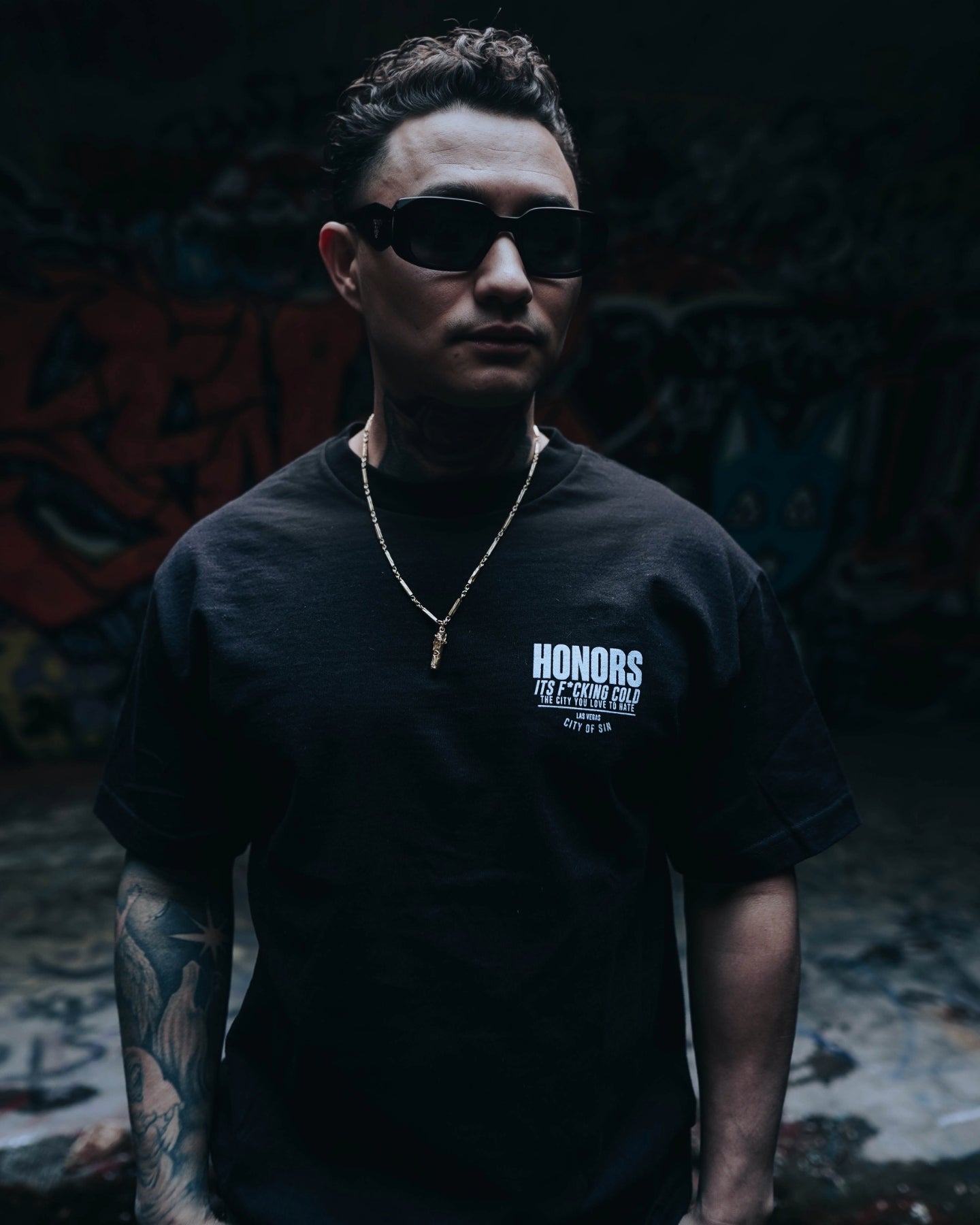 ITS F*CKING COLD TEE - BLACK