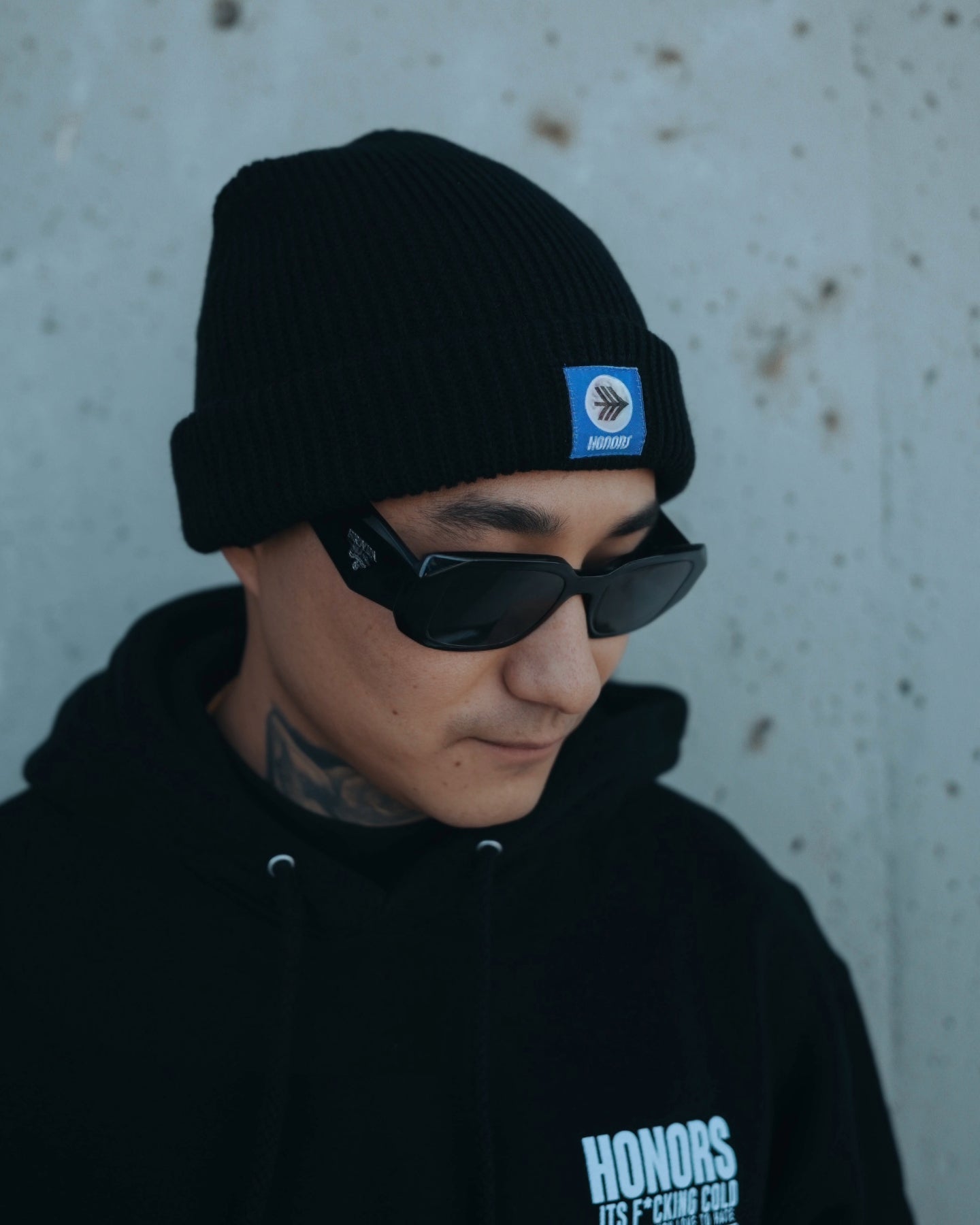 THREE POINT CUFFED BEANIE