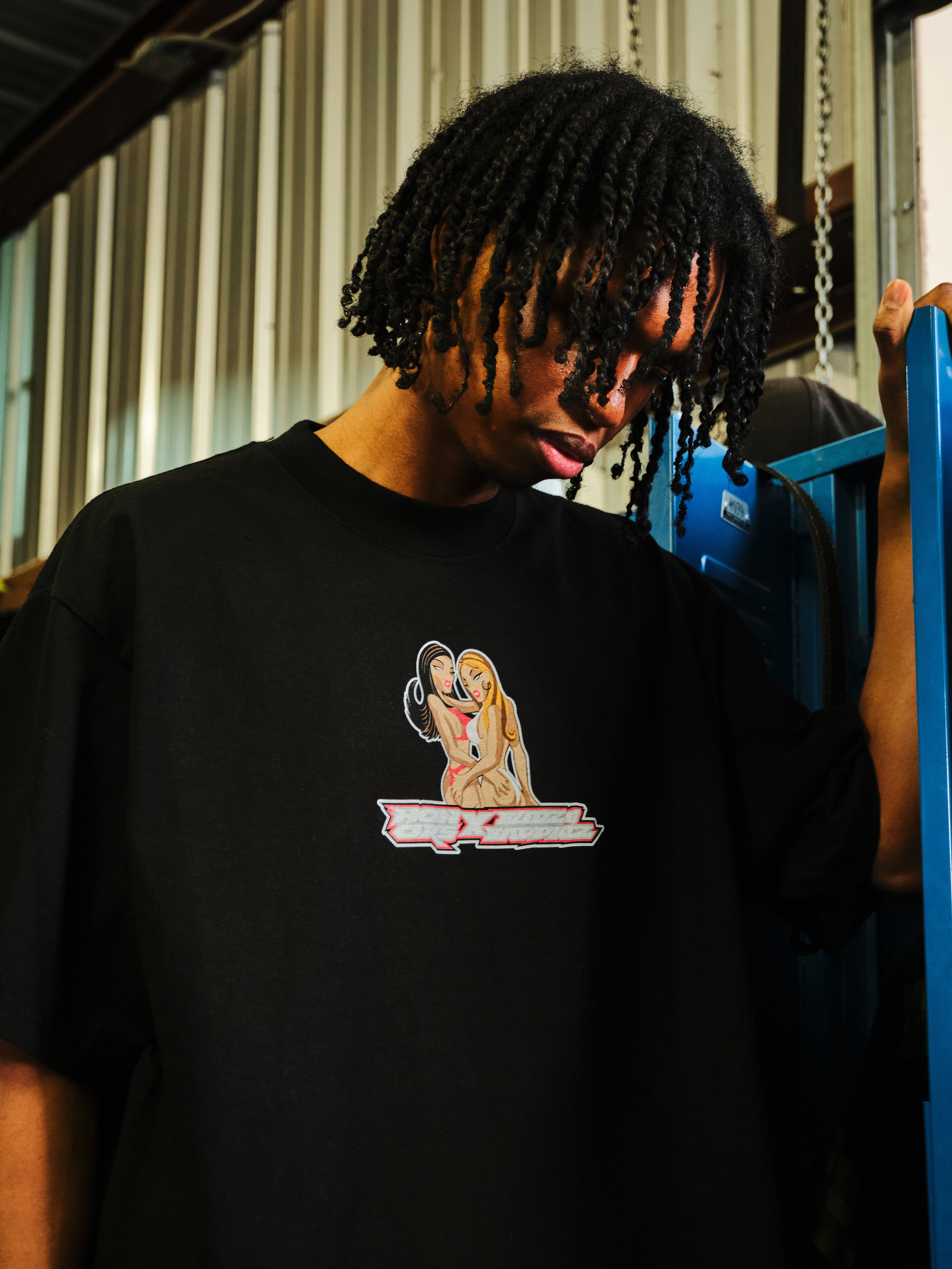 HONORS X BUDZ & BADDIEZ TWINZ TEE - BLACK – honorsbrand