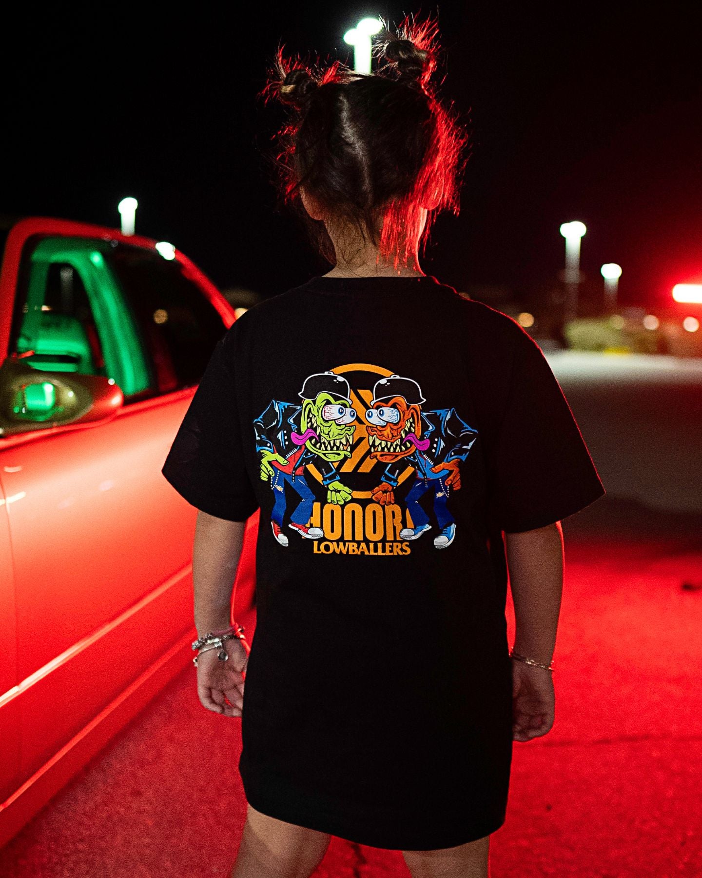Monsters Tee - Black/Multi