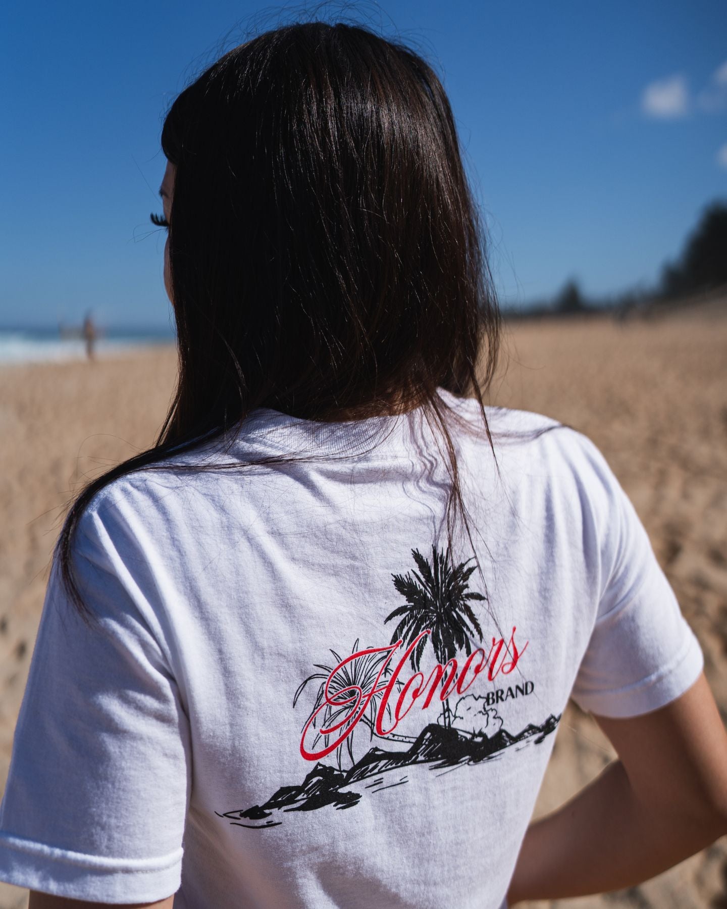 Honors Palms Tee - White