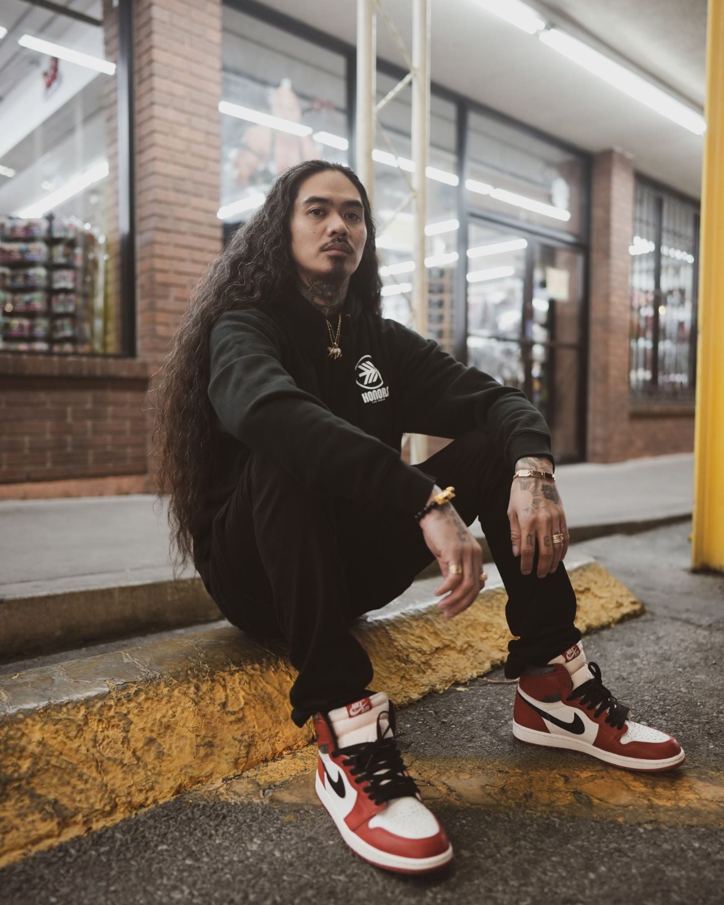 Bushido Pullover Hoodie - Black