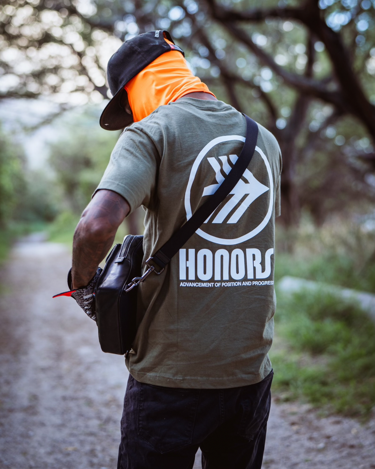 Progression Logo Tee - Military Green