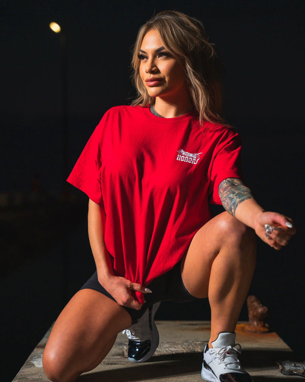 Honors x MMC Bushido Neko Tee - Red
