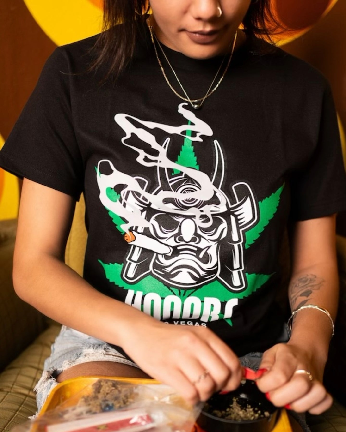 Bushido 420 Tee - Black