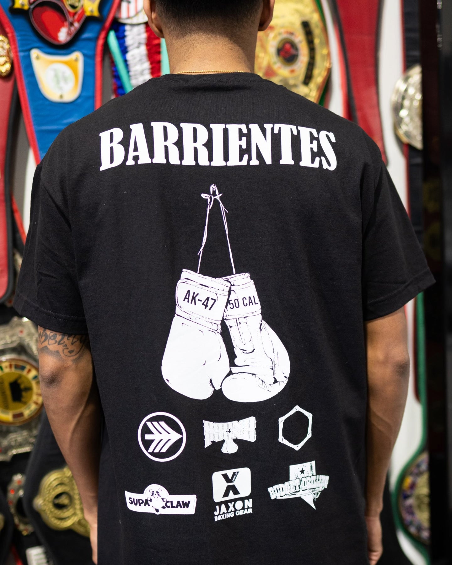 Barrientes Battle Ready Fight Tee - Black