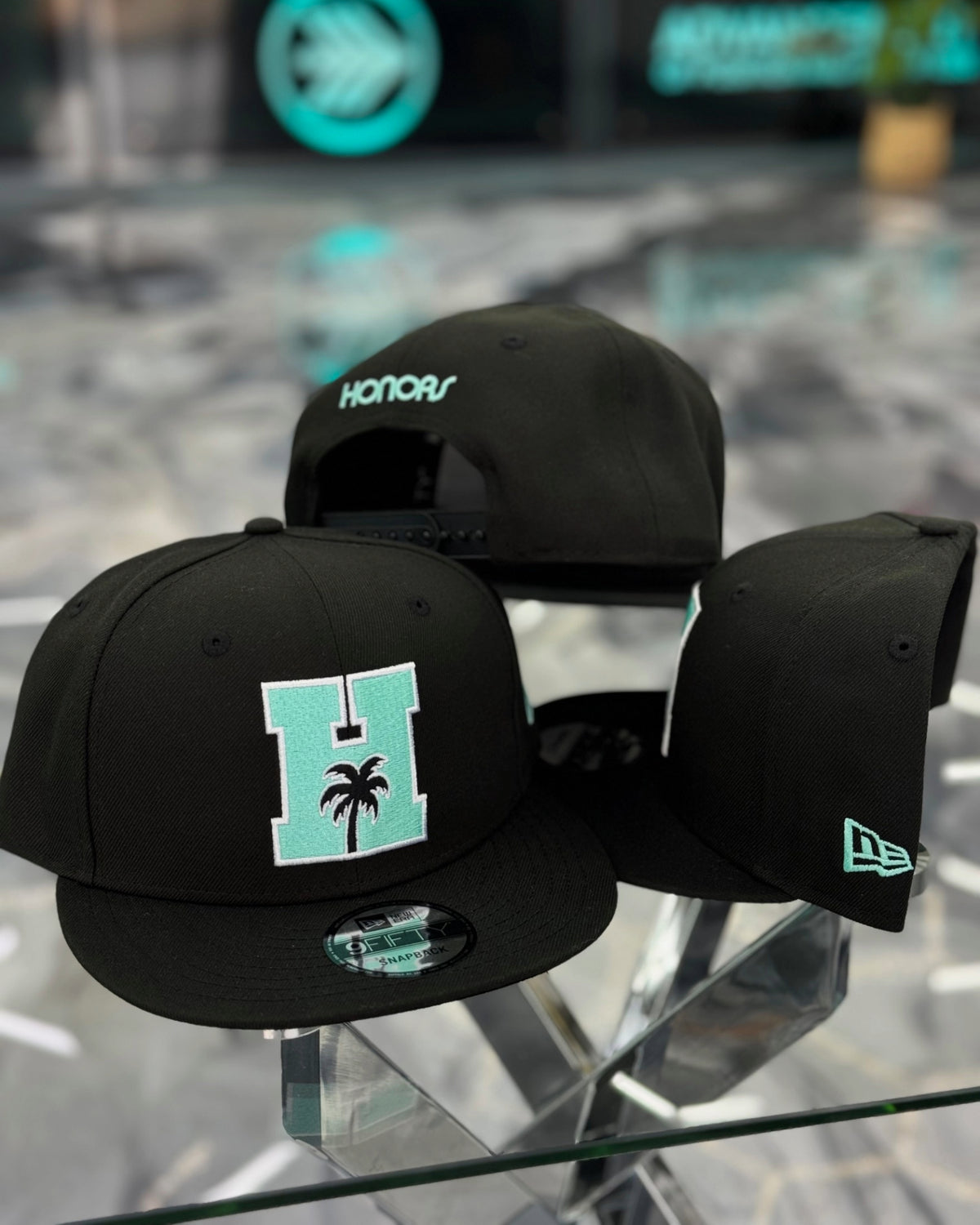 Honors x New Era Home Team Snap Back - Black/Teal