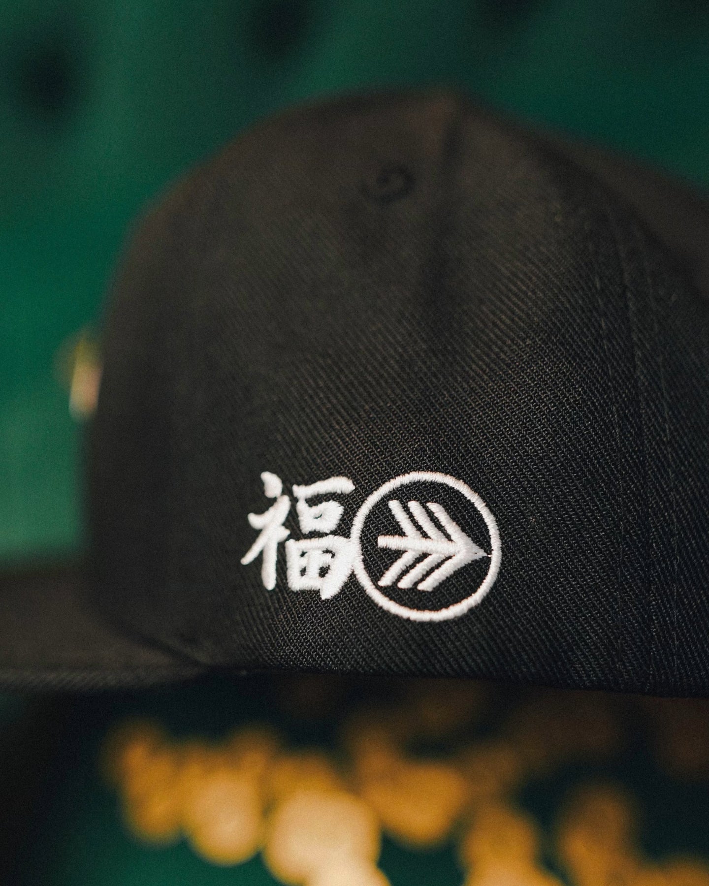 GOOD LUCK & FORTUNE SNAPBACK - BLACK