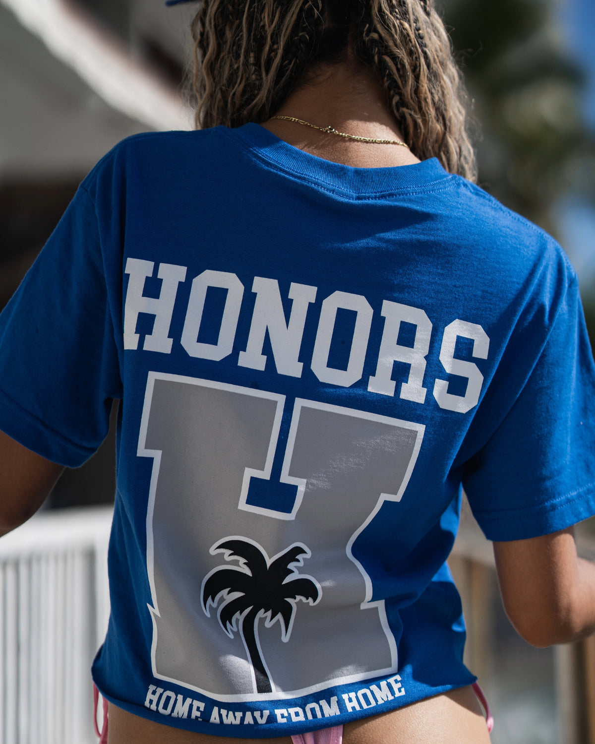 HOME AWAY FROM HOME Royal Blue Tee