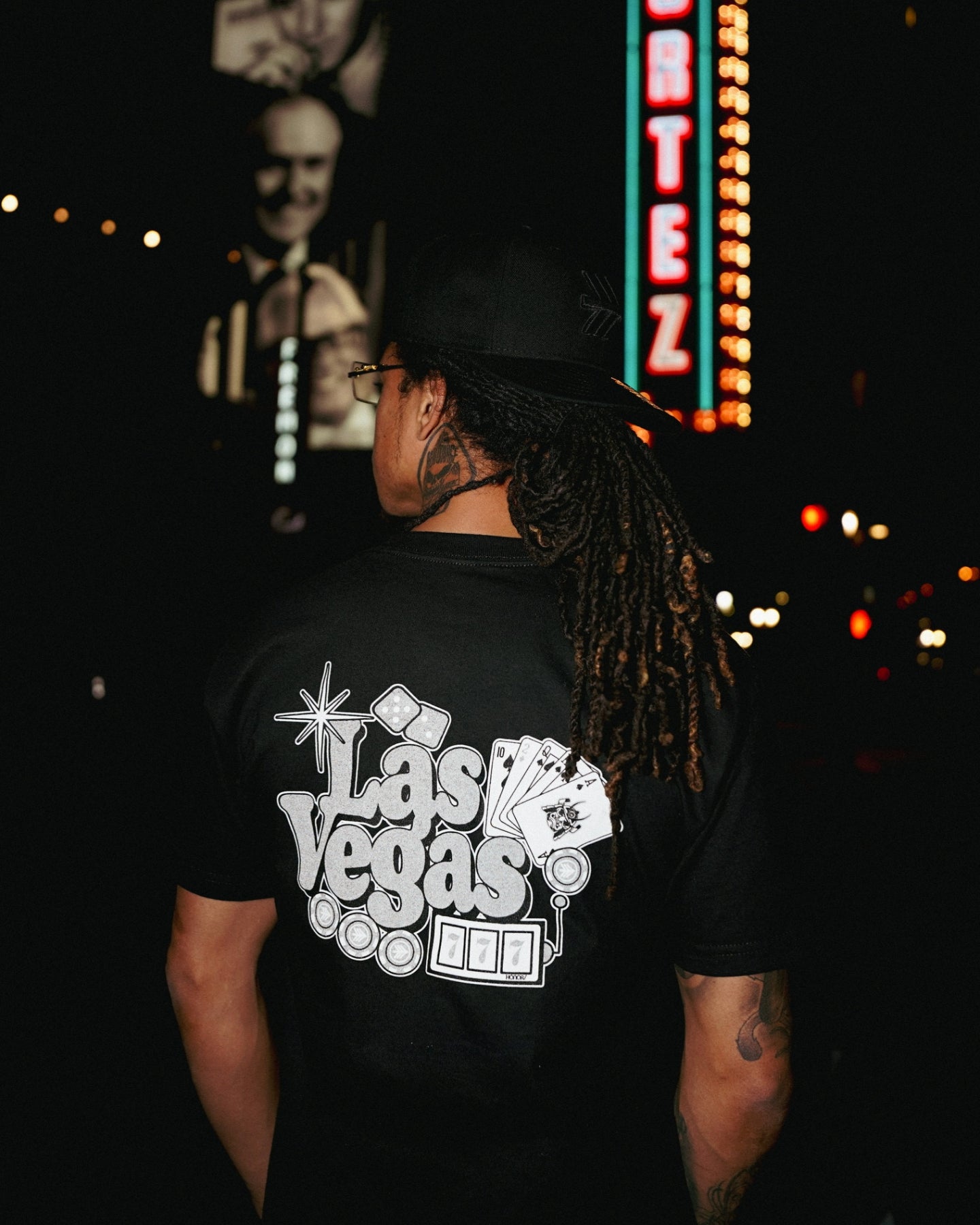 3M CITY OF LAS VEGAS TEE- BLACK