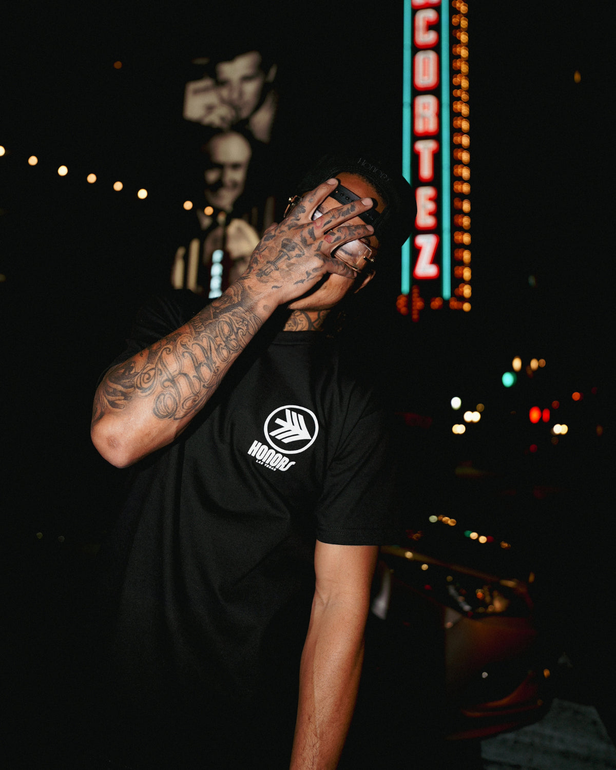 3M CITY OF LAS VEGAS TEE- BLACK