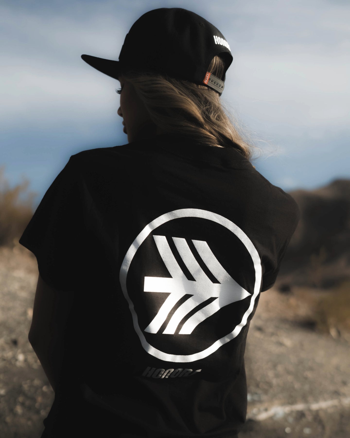 ALOHA A'S TEE - BLACK & TAN