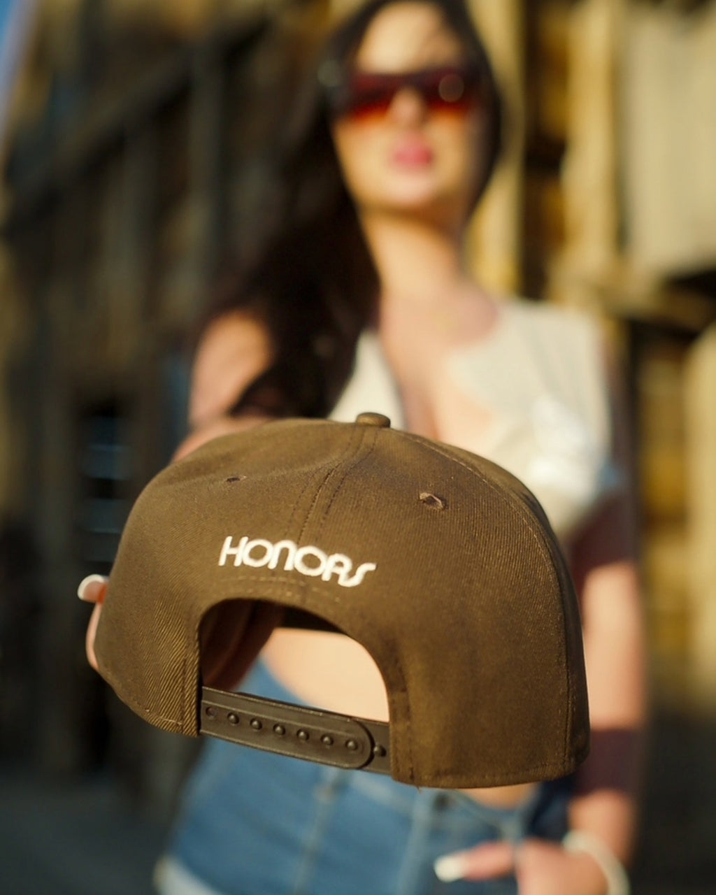 HONORS X NEW ERA 3 POINT SNAPBACK - BROWN & TAN