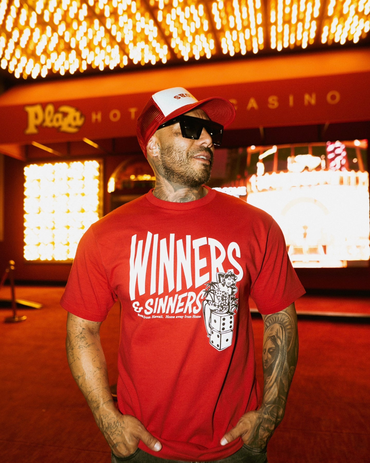 WINNERS & SINNERS 2.0 RED TEE