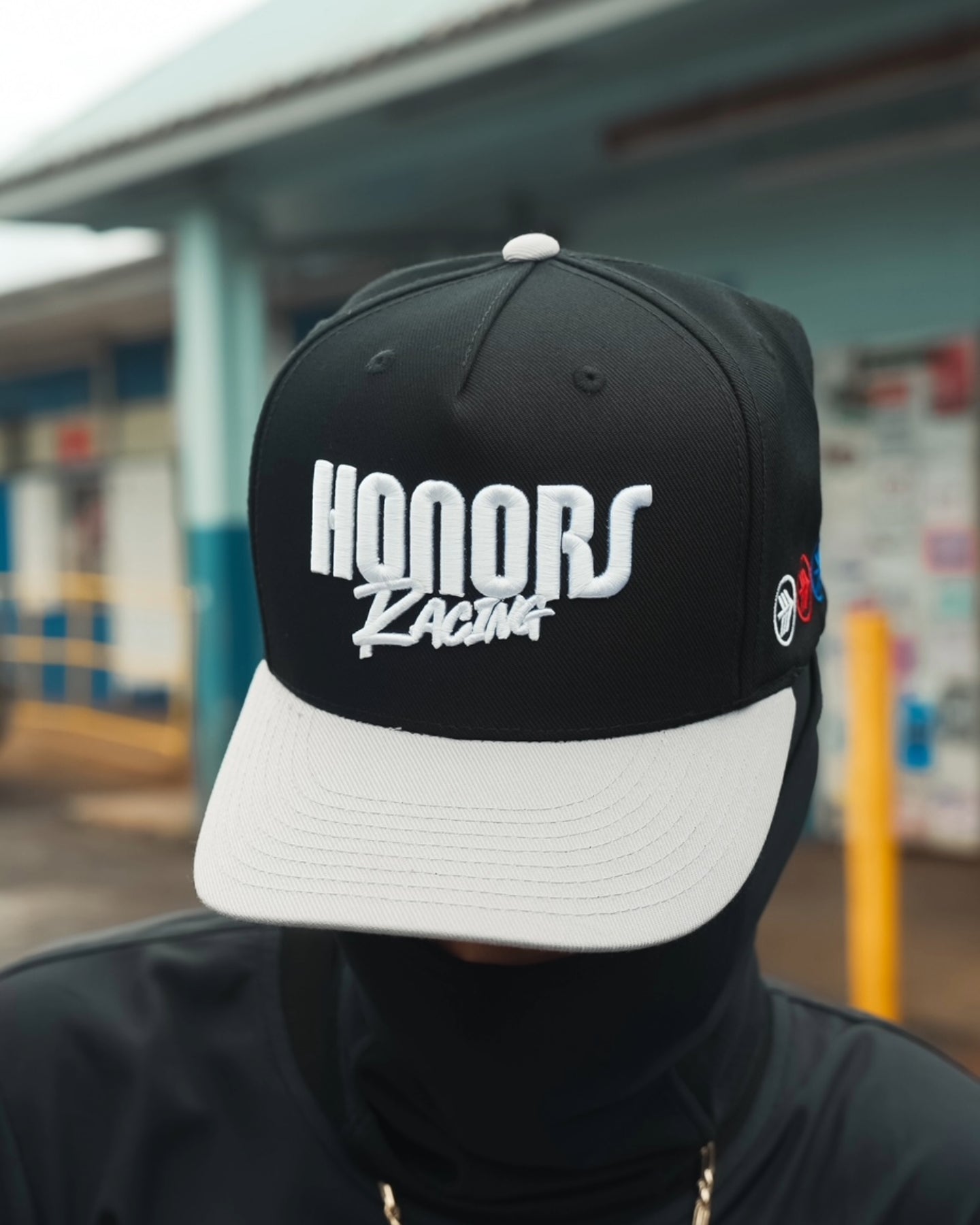HONORS RACING A- FRAME SNAPBACK W/ CAMO UNDERBRIM