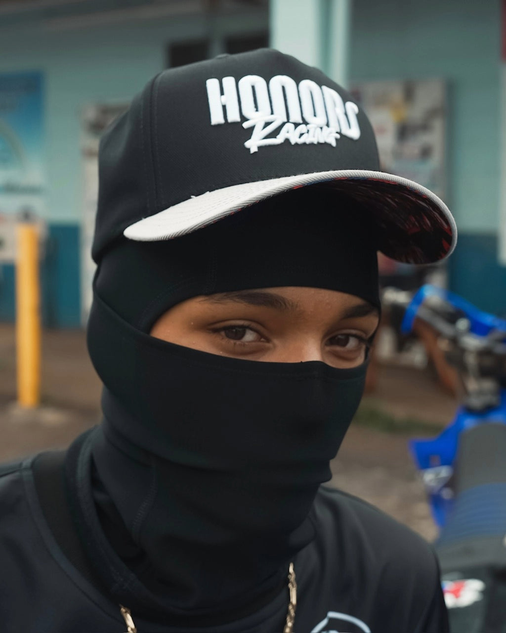 HONORS RACING A- FRAME SNAPBACK W/ CAMO UNDERBRIM