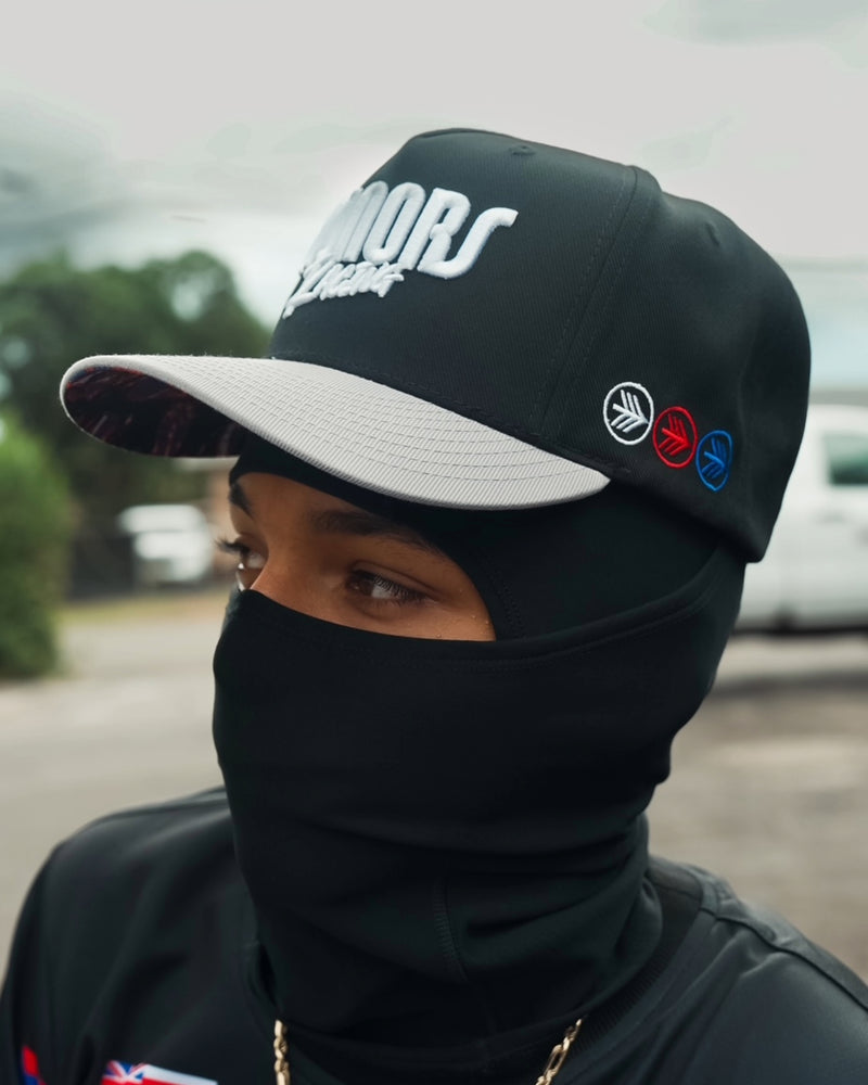 HONORS RACING A- FRAME SNAPBACK W/ CAMO UNDERBRIM