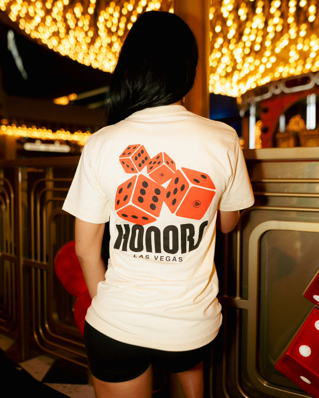 HONORS BONEZ CREAM TEE
