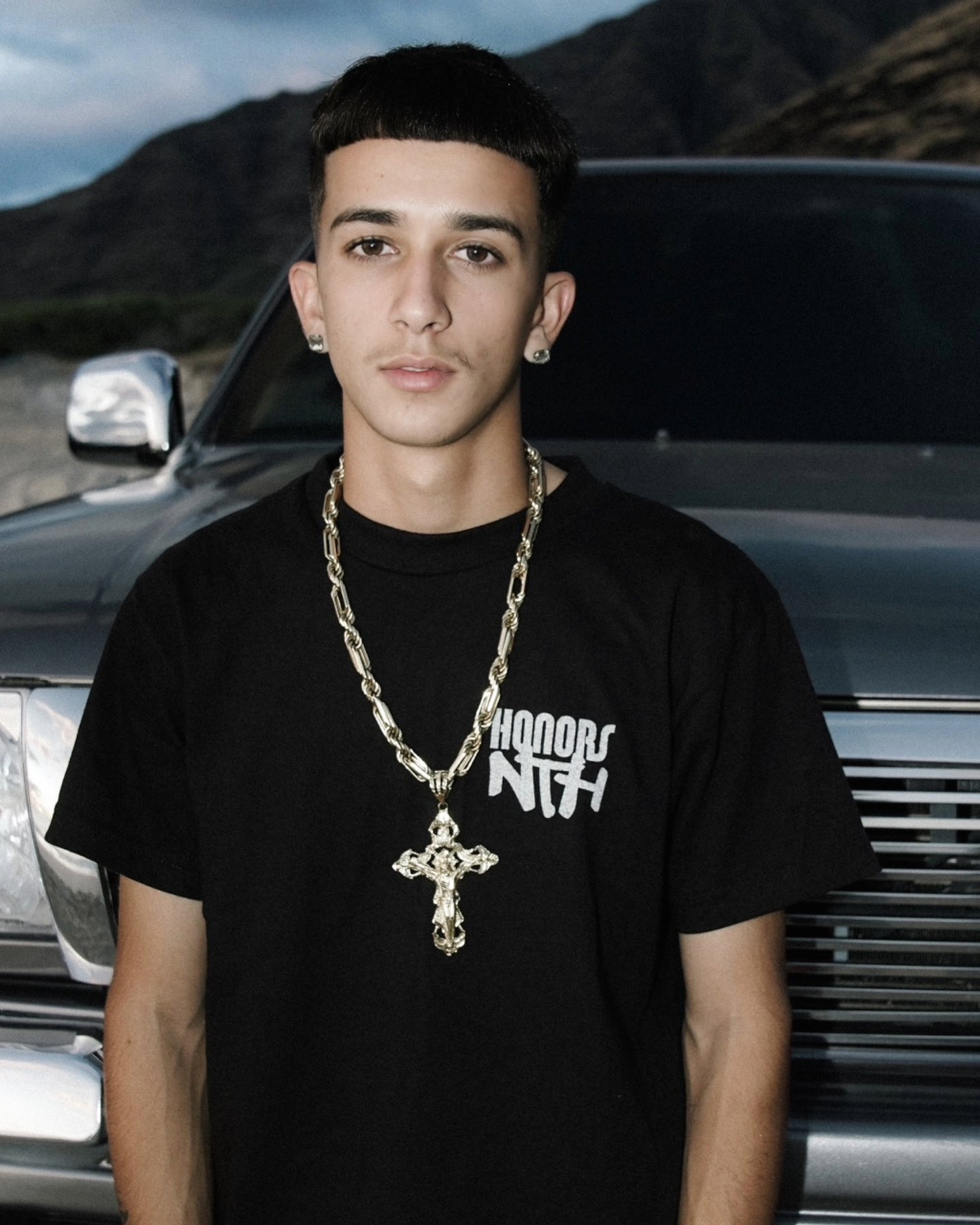 NTH X HONORS ONE TIME BLACK TEE