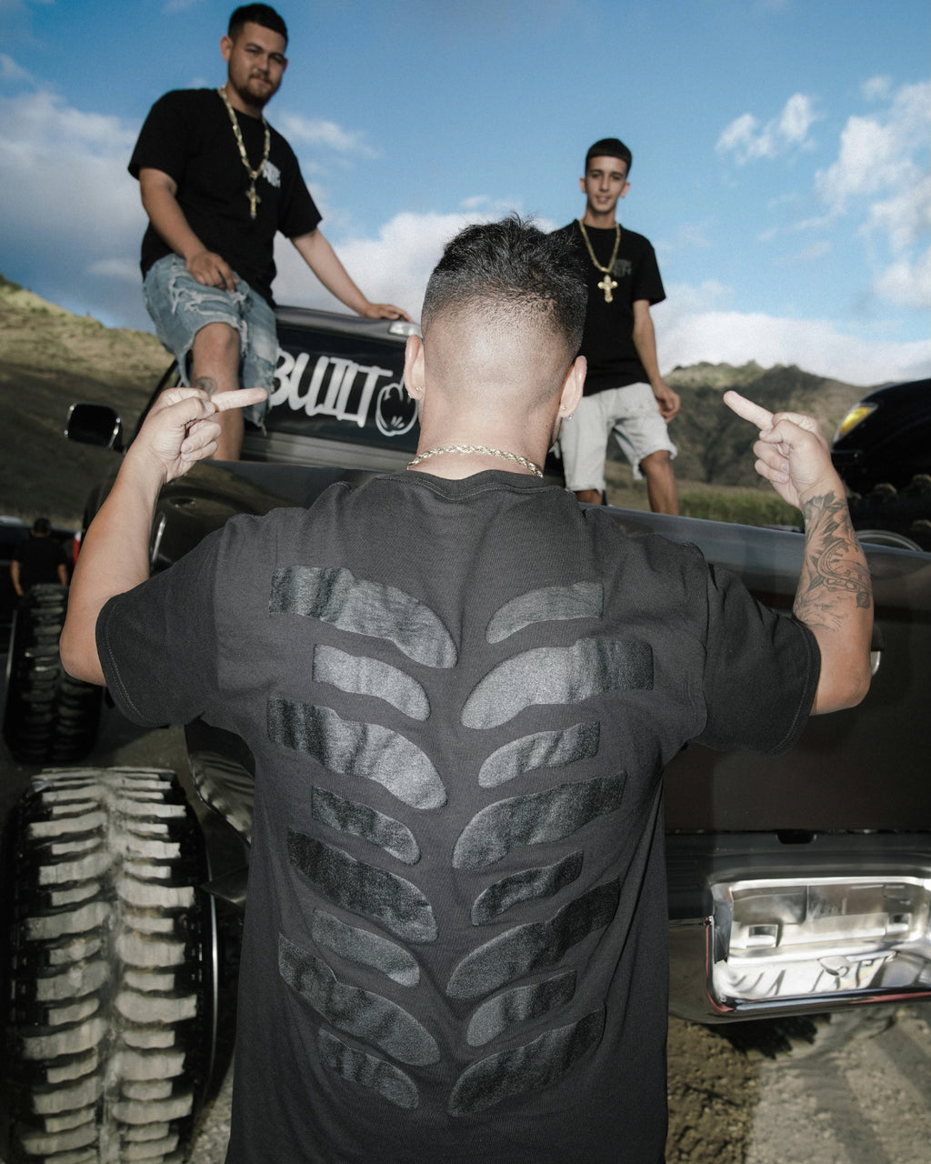 NTH X HONORS ONE TIME BLACK TEE