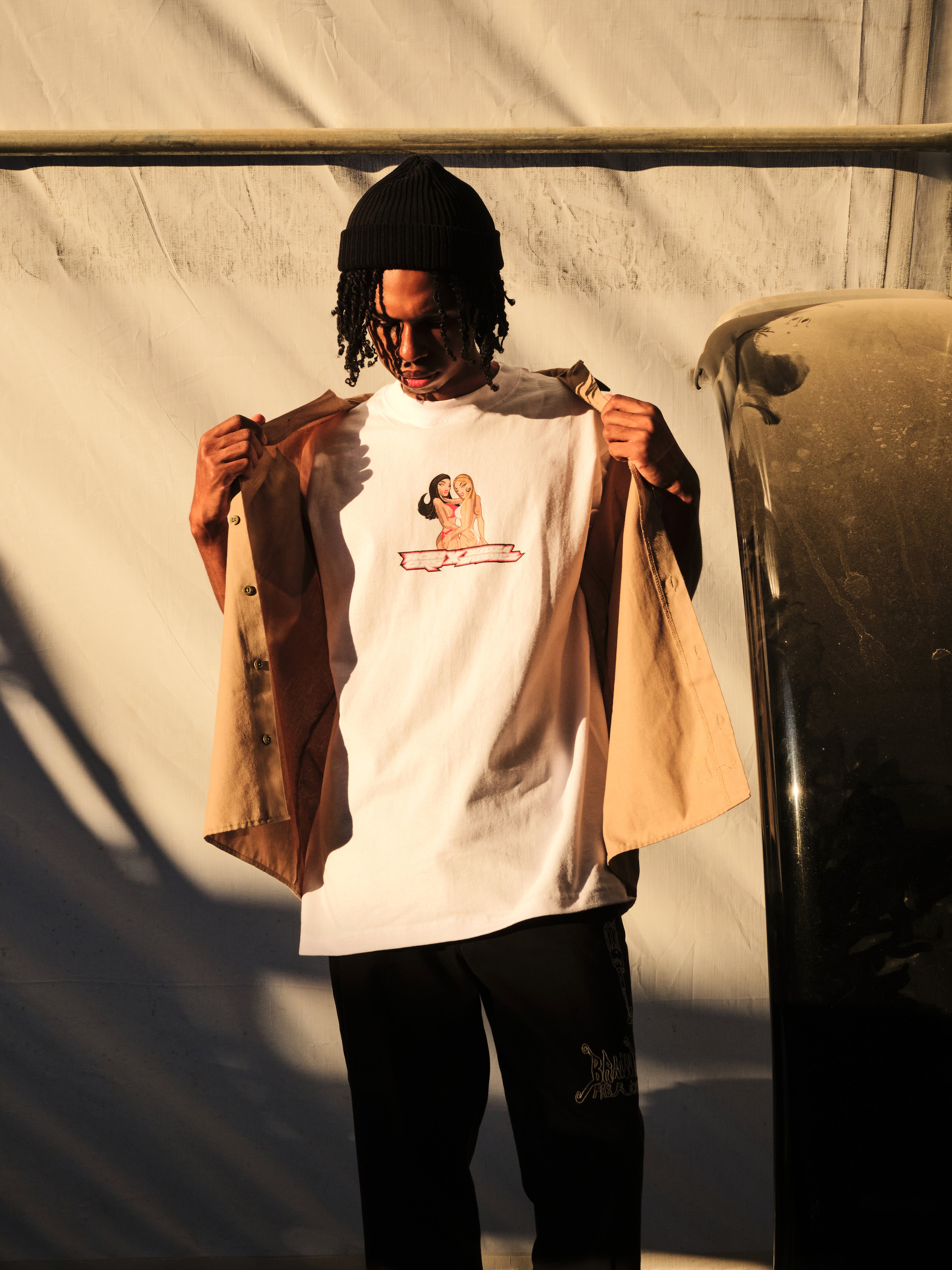 HONORS X BUDZ & BADDIEZ TWINZ TEE - WHITE