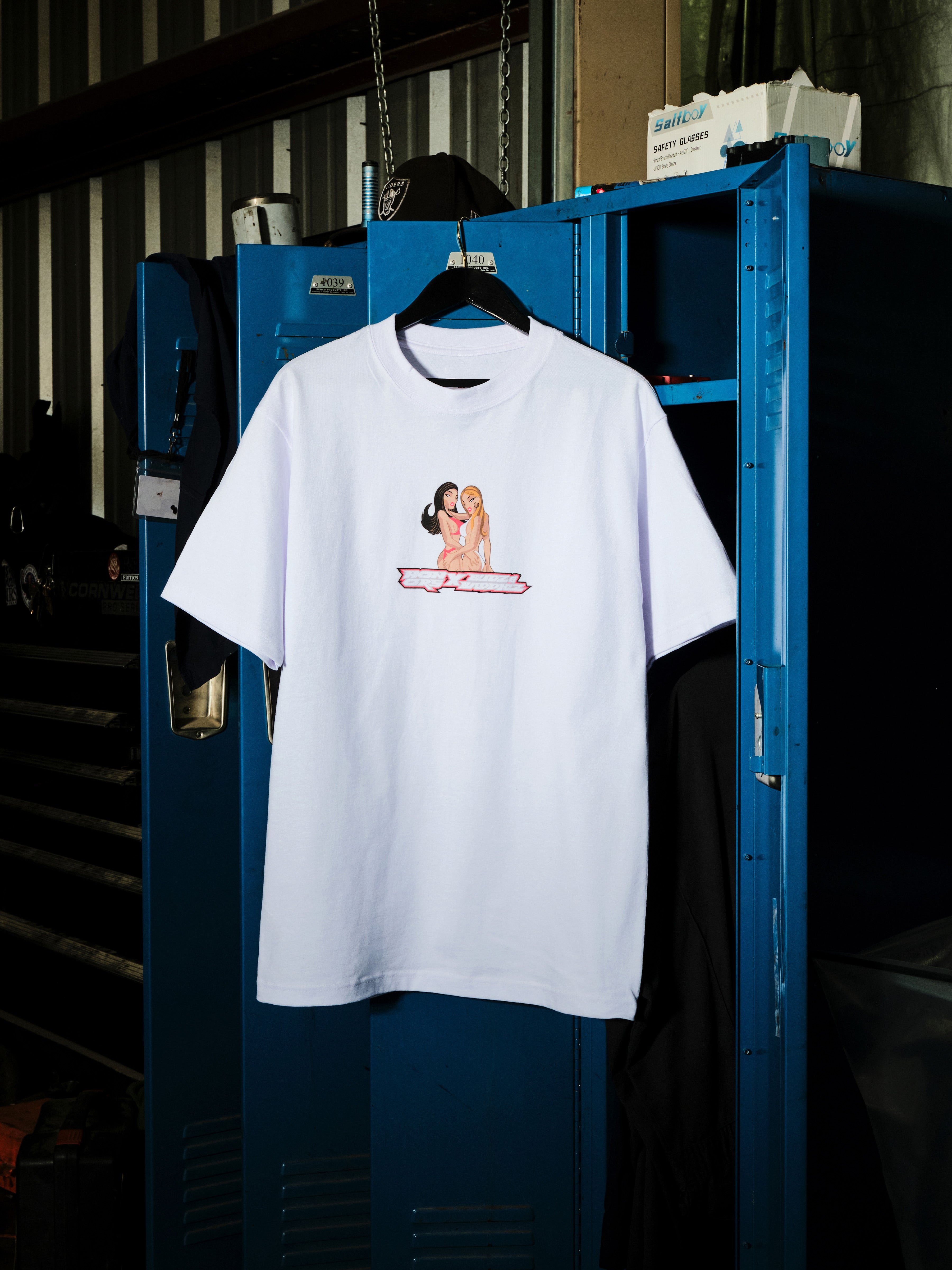 HONORS X BUDZ & BADDIEZ TWINZ TEE - WHITE