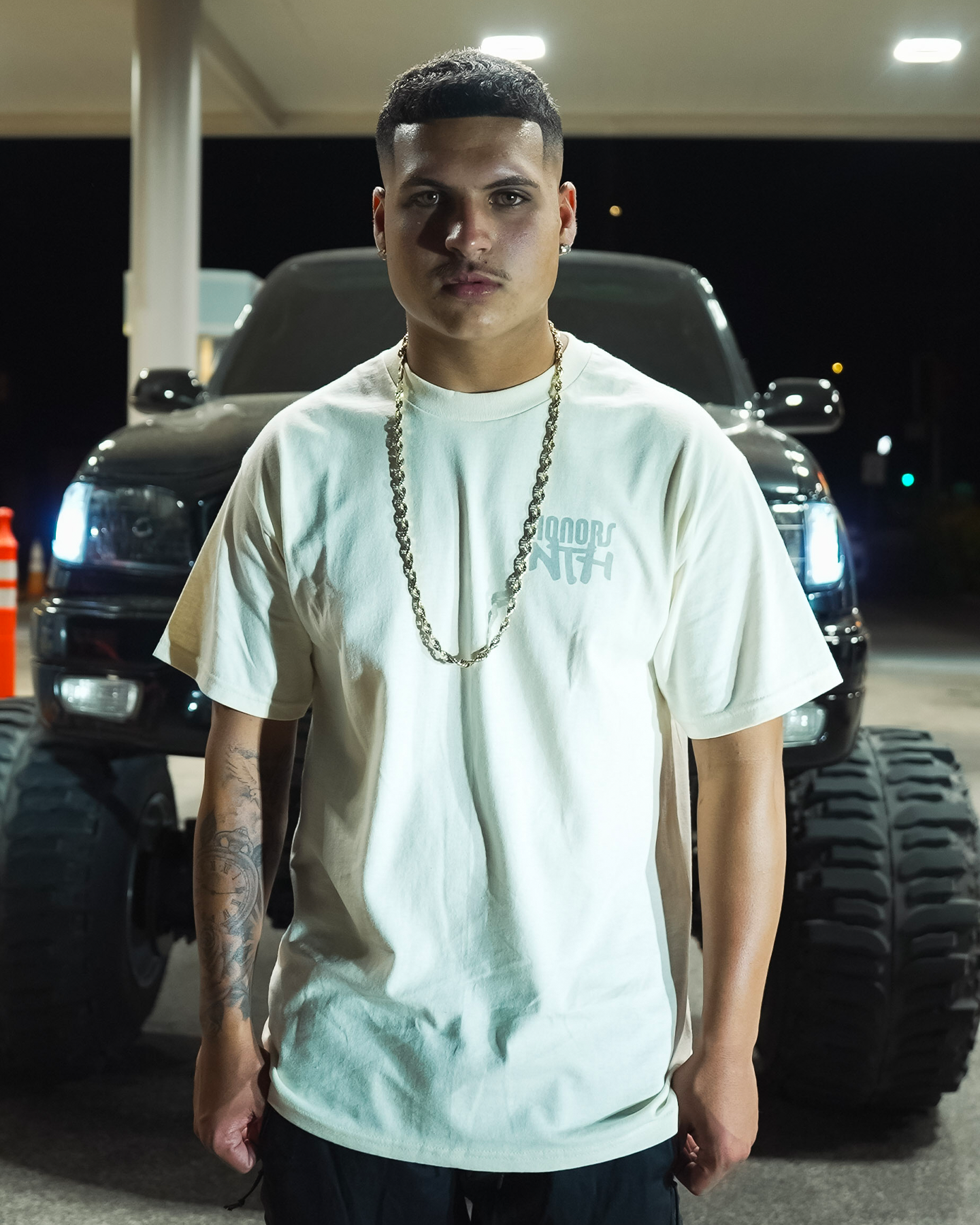 NTH X HONORS ONE TIME CREAM TEE