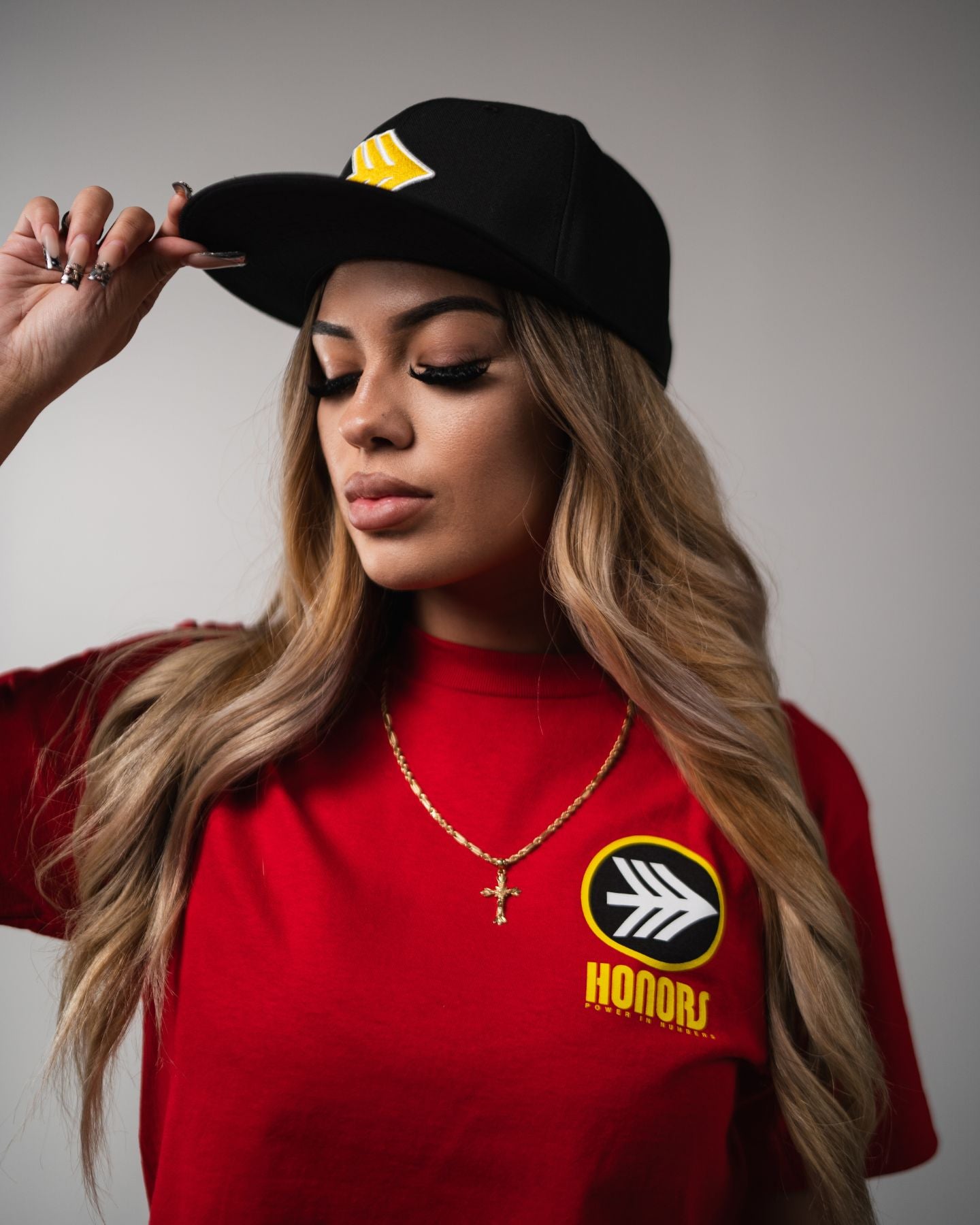 Power In Numbers Tee - Red