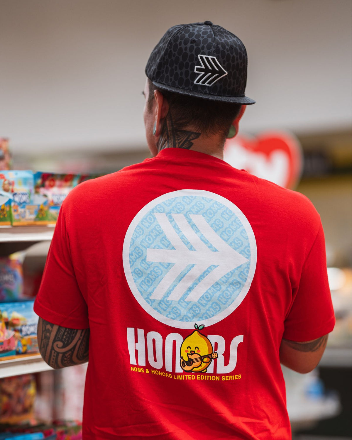 Honors x Noms Good Vibes Tee - Red