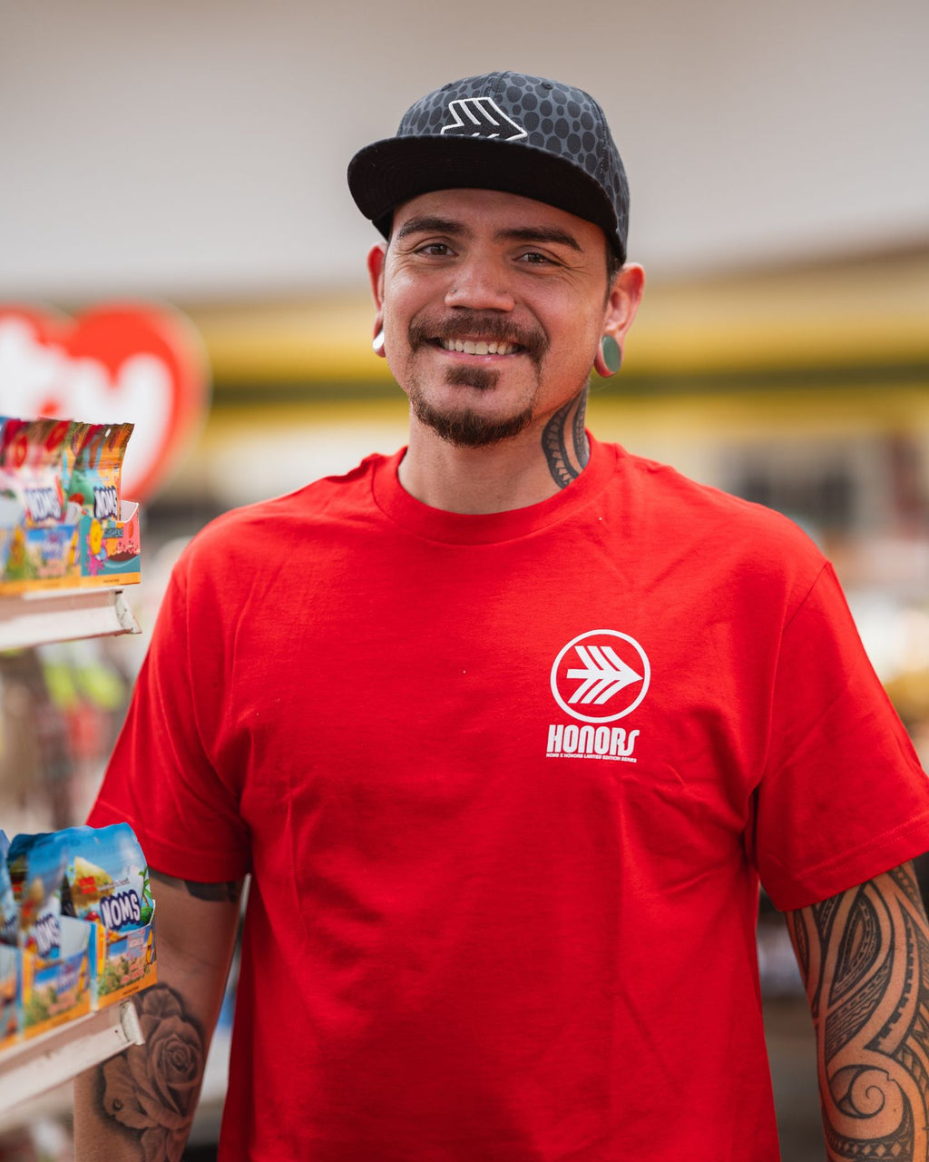 Honors x Noms Good Vibes Tee - Red