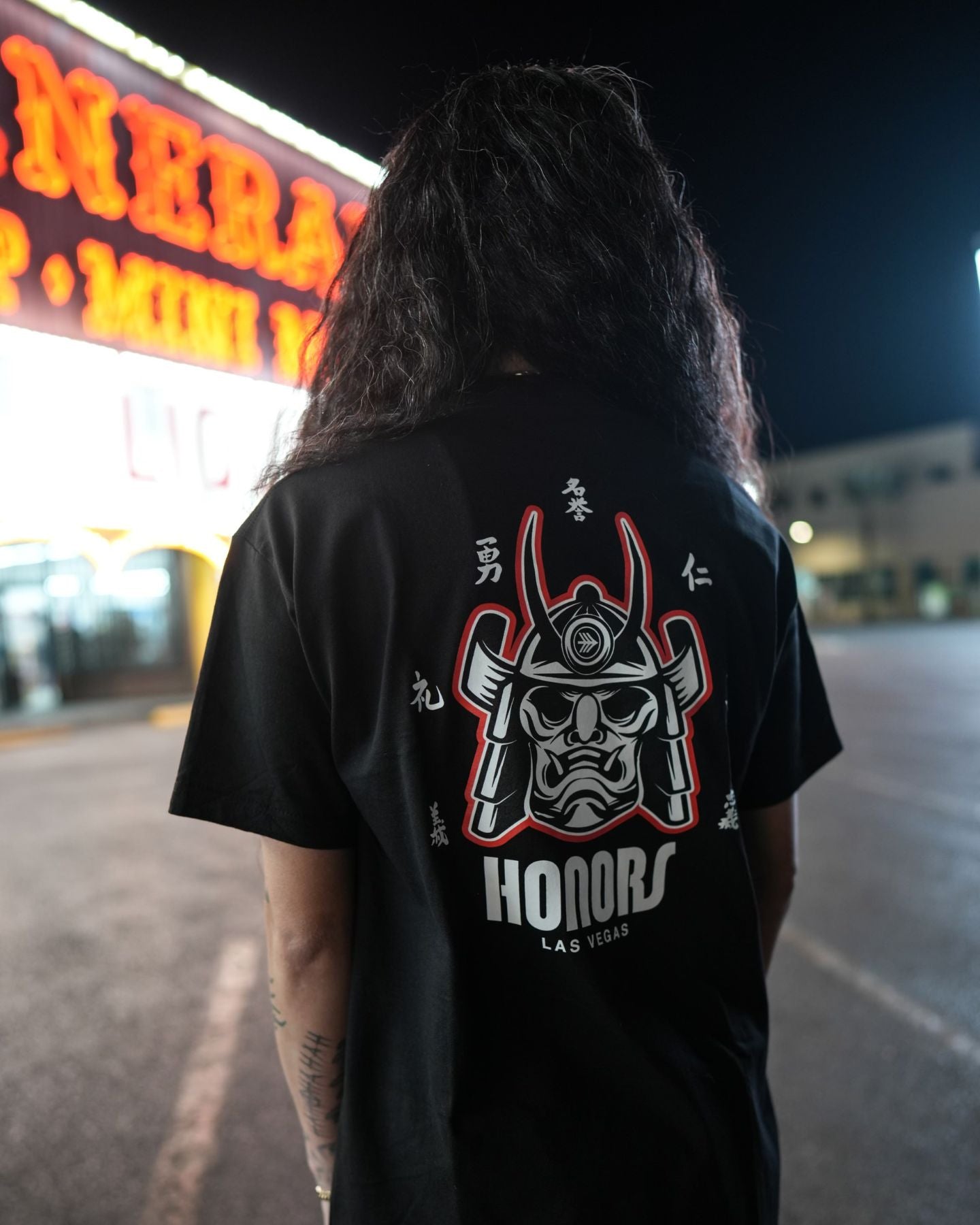 Bushido Tee - Black/Red