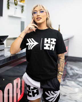 HI Finest x Honors Tee - Black/ White