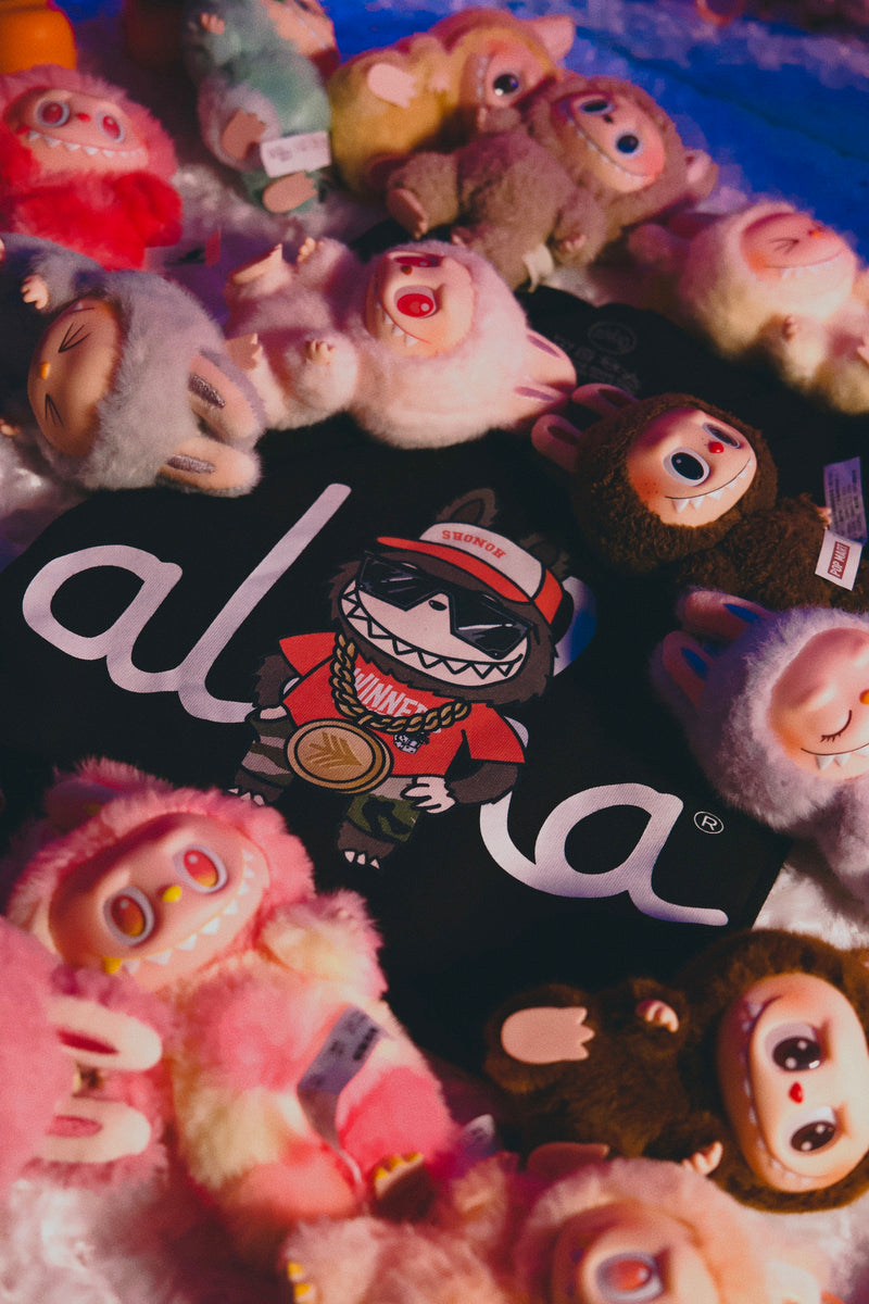 RABUBU X IN4MATION X ALOHA ARMY MENS TEE