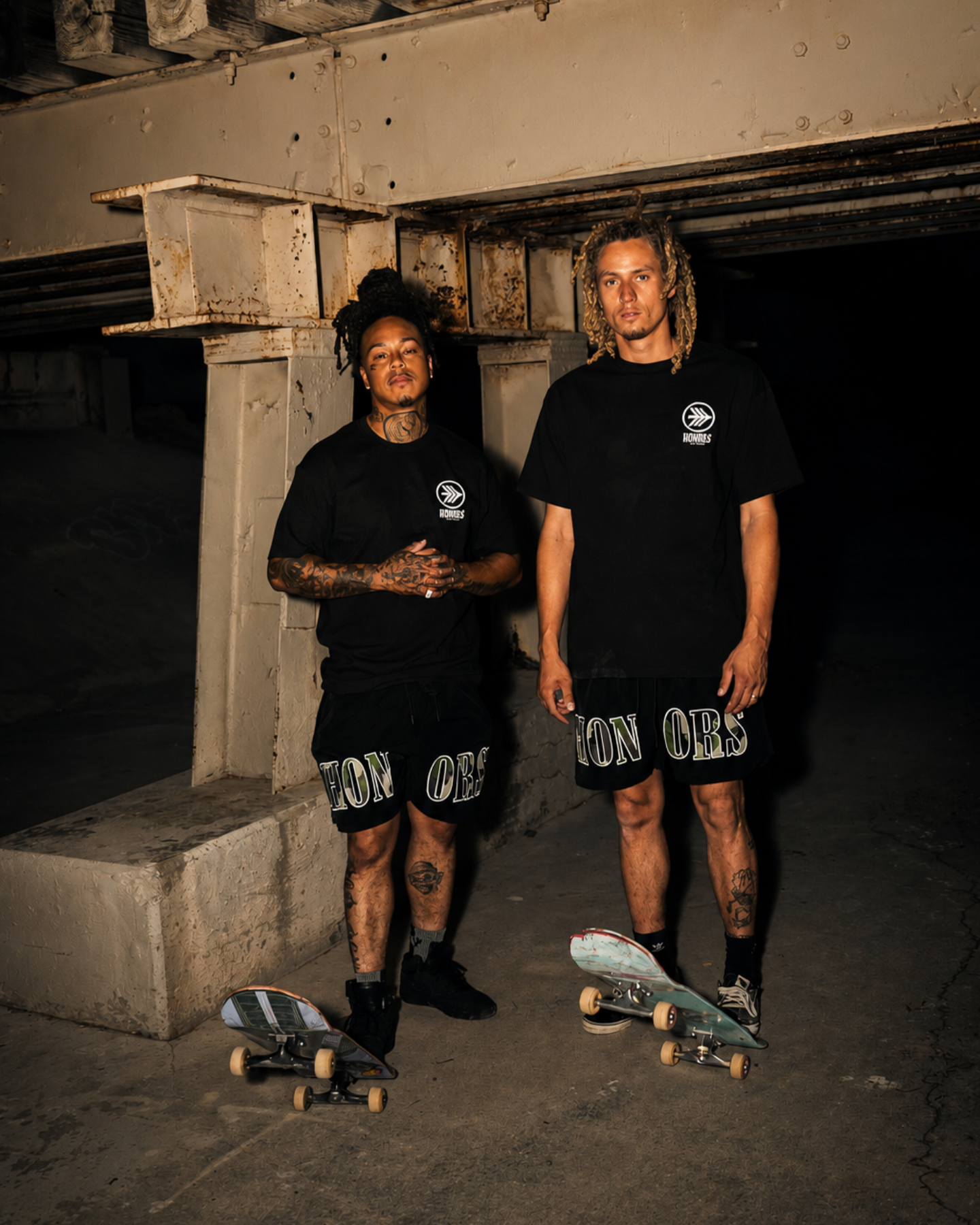 CITY OF SIN BLACK & GRAY TEE