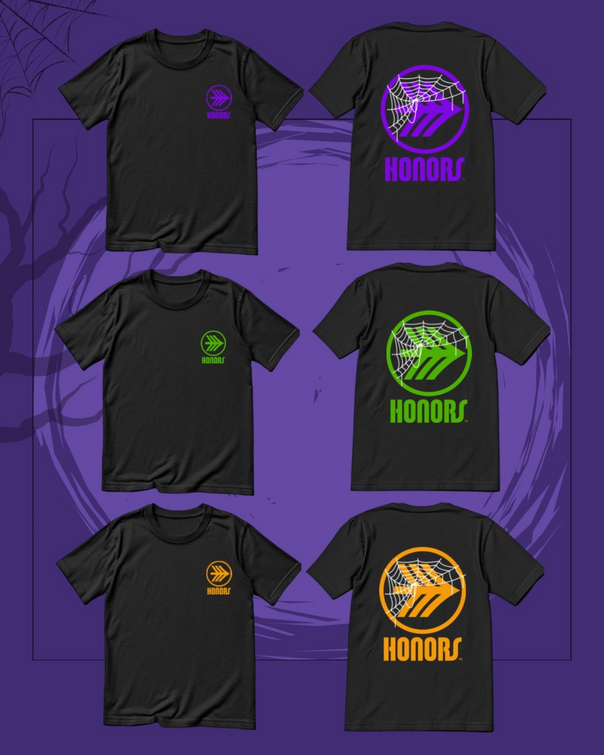 HONORS KIDS SPIDER WEB TEE