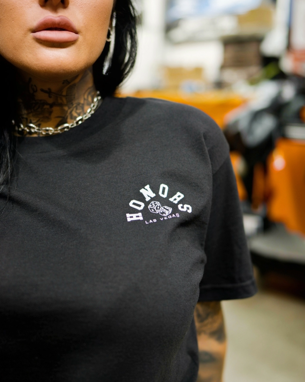HONORS DICE LOCALS BLACK TEE