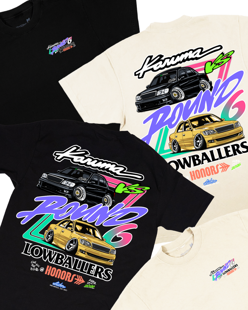 ROUND 6 KARUMA X LOWBALLERS X HONORS TEE