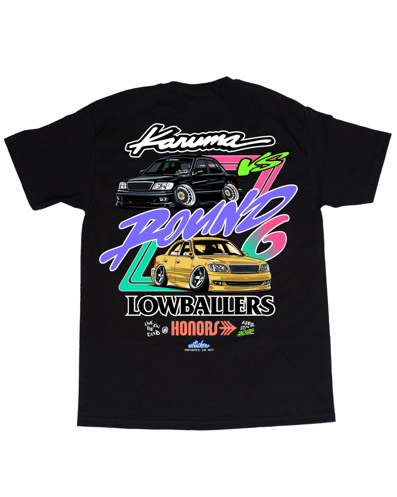 ROUND 6 KARUMA X LOWBALLERS X HONORS TEE