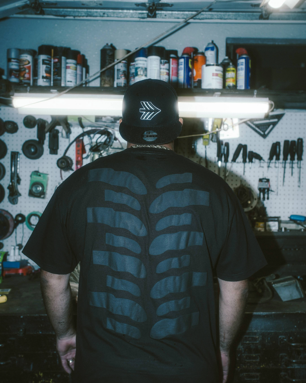 OAHU X NTH X HONORS ONE TIME BLACK TEE