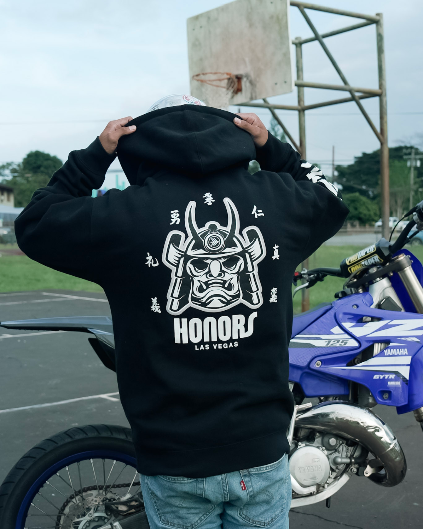 HONORS BUSHIDO BLACK HOODIE