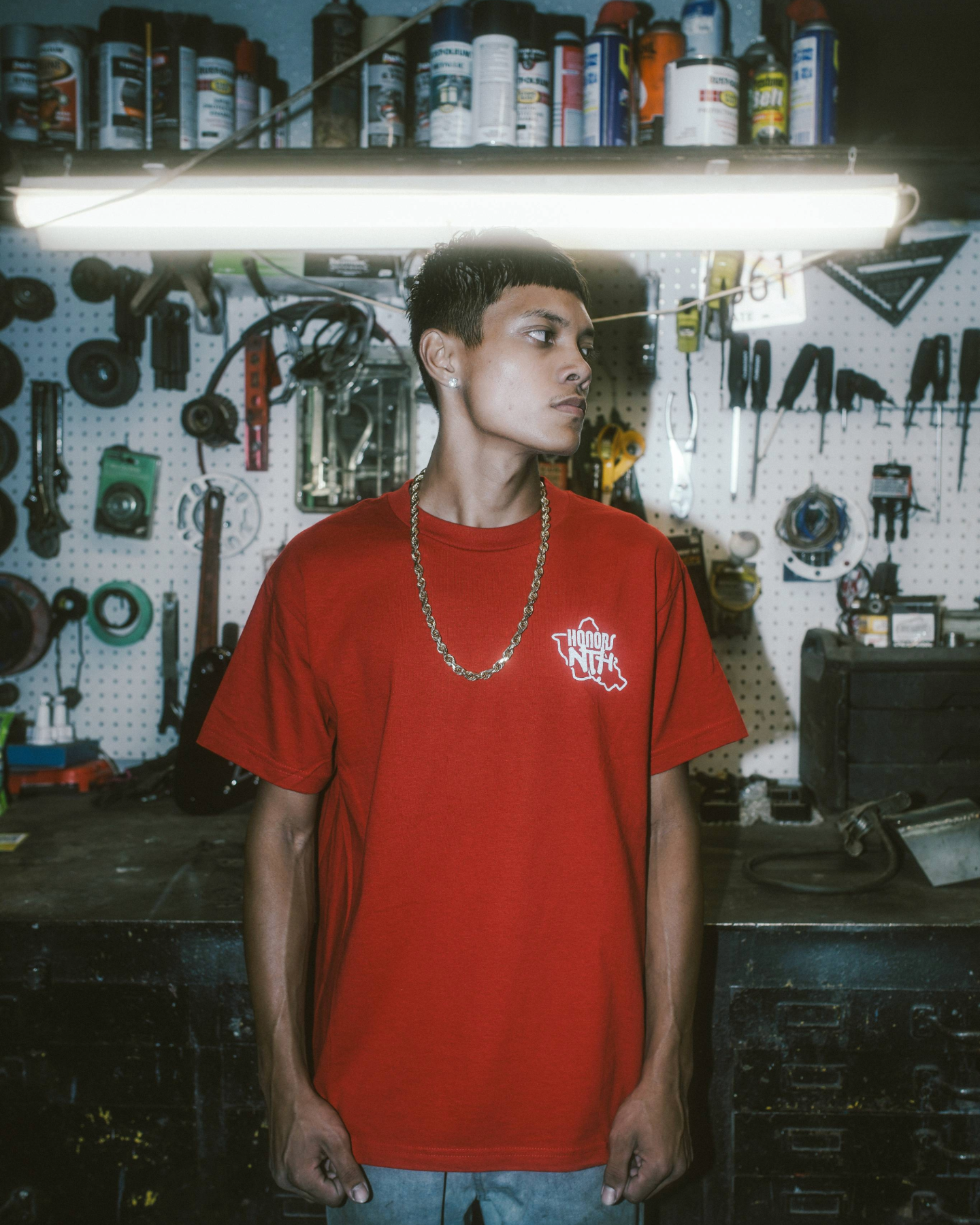 OAHUX NTH X HONORS ONE TIME RED TEE