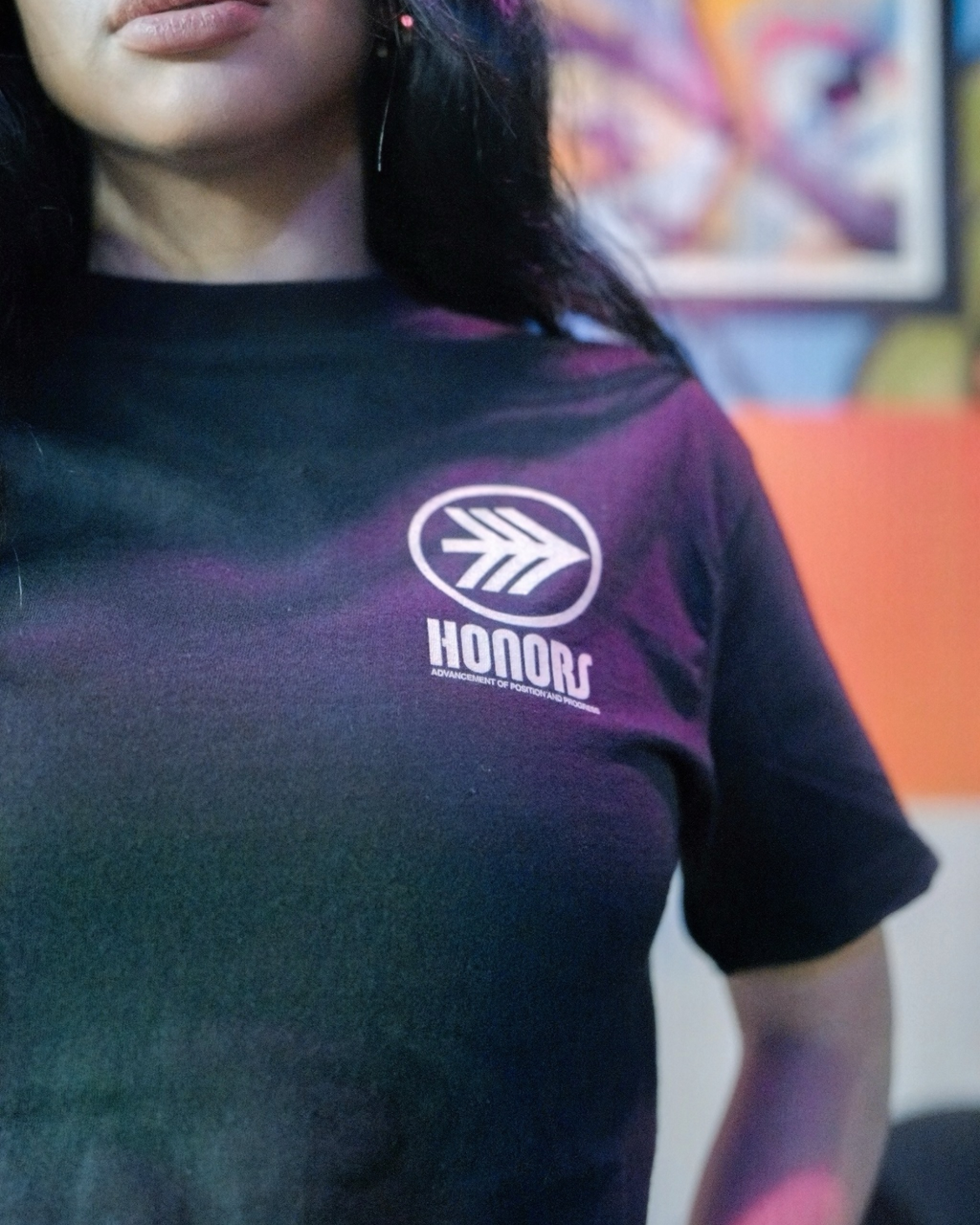 PROGRESSION LOGO TEE SANDSTONE & BLACK