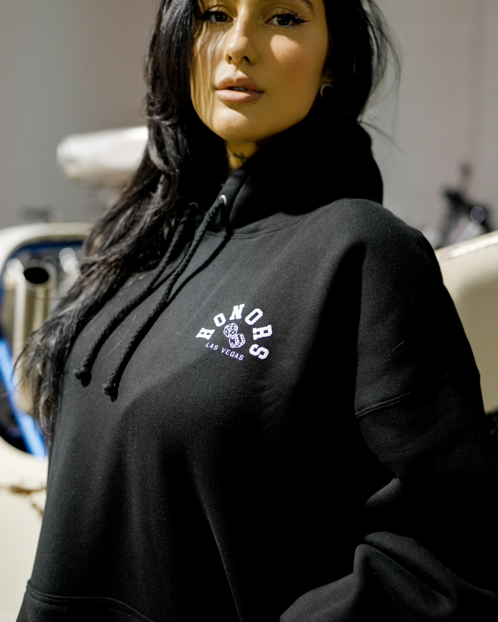 HONORS DICE LOCALS BLACK HOODIE