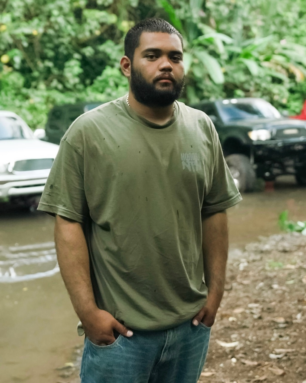 NTH X HONORS ONE TIME MILITARY GREEN TEE