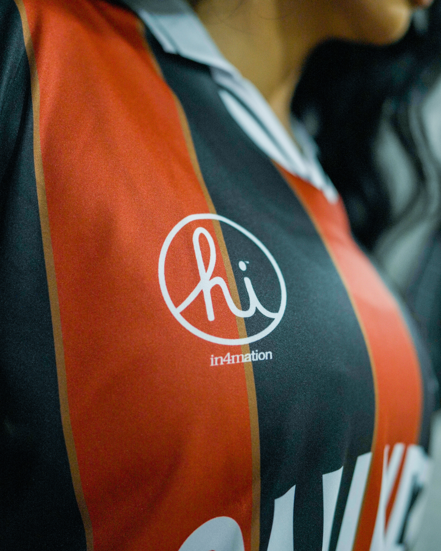 HONORS X IN4MATION SINNERS SOCCER JERSEY - BLACK/RED