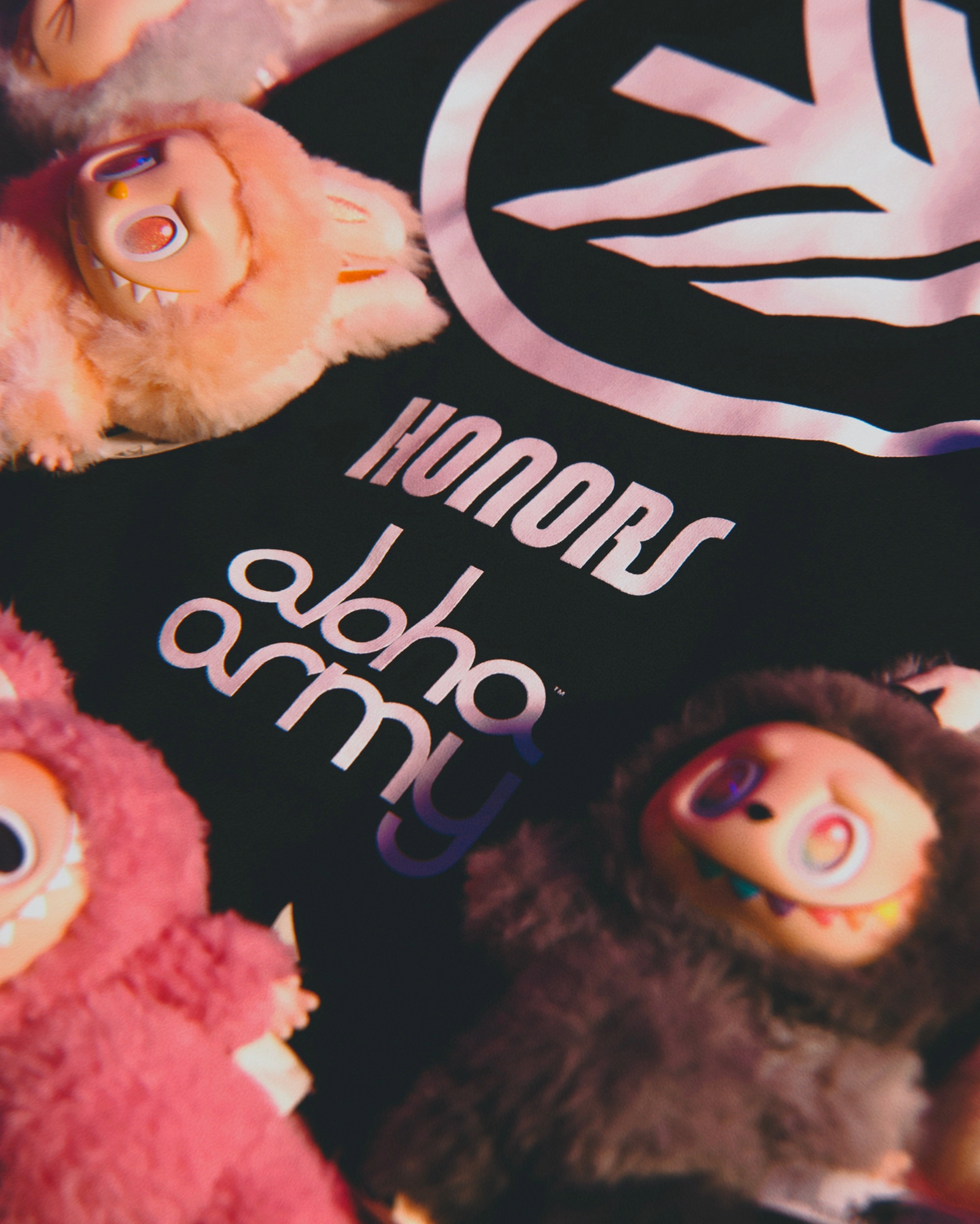 RABUBU X IN4MATION X ALOHA ARMY MENS TEE
