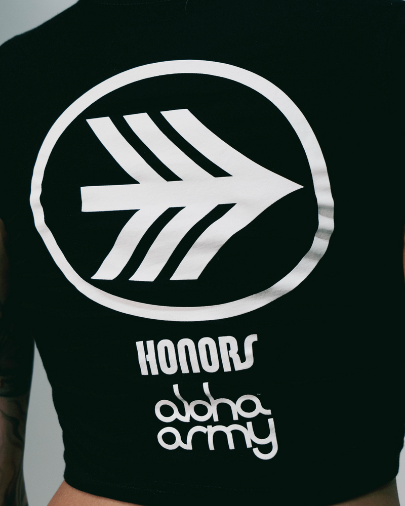 RABUBU X IN4MATION X ALOHA ARMY KIDS TEE