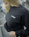 HONORS KORP LOGO BLACK L/S